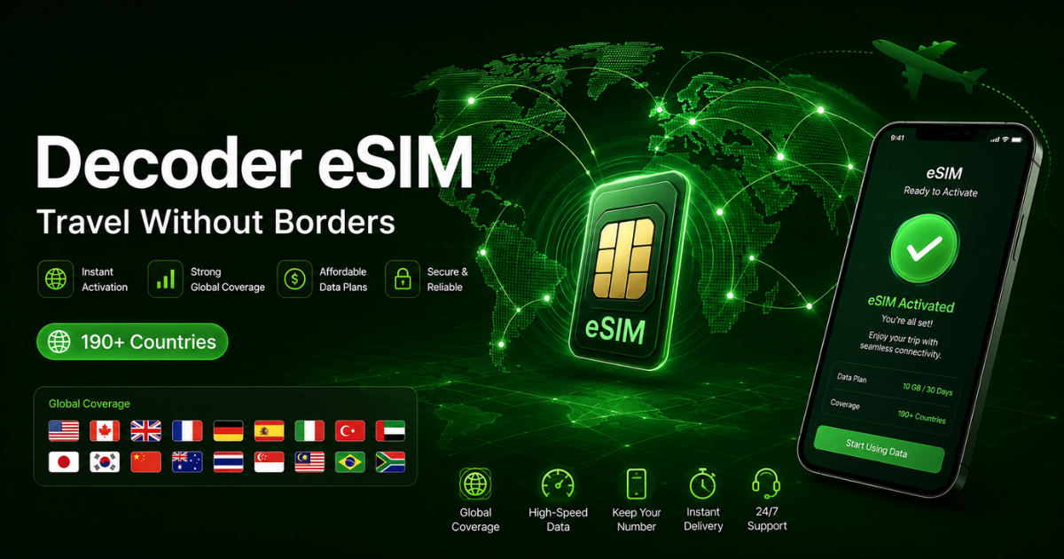 Best eSIM for International Travel — Buy Online Instantly